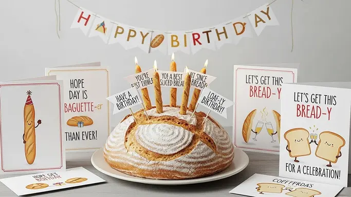 Bread Puns for Birthday Fun