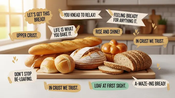 Bread Puns for Instagram Captions