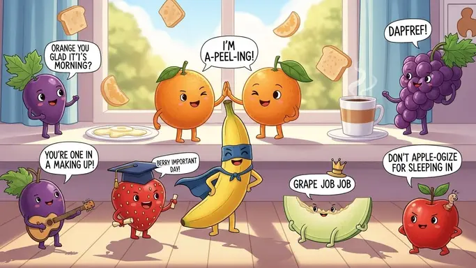 Breakfast Puns to Start the Day Right