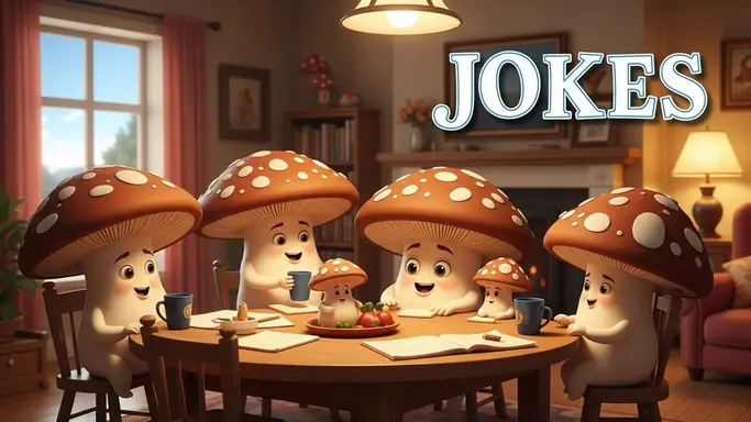Clean Mushroom Jokes for Family Time
