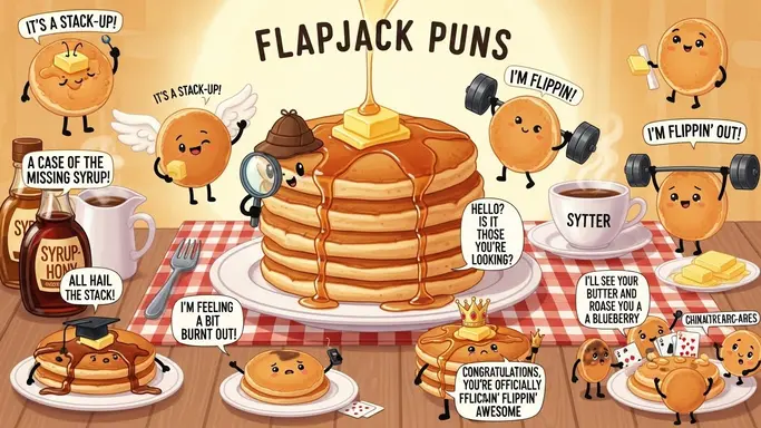 Flapjack Puns
