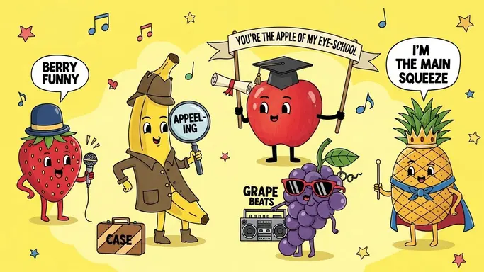 Fruit Puns That Are Berry Funny