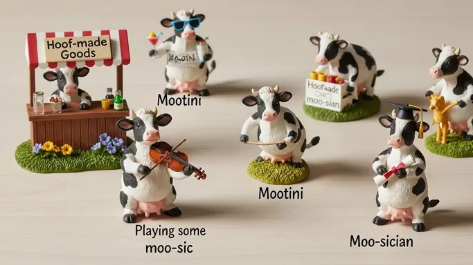 Short Cow Puns One-Liners