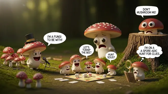 Short Mushroom Puns That Pack a Laugh