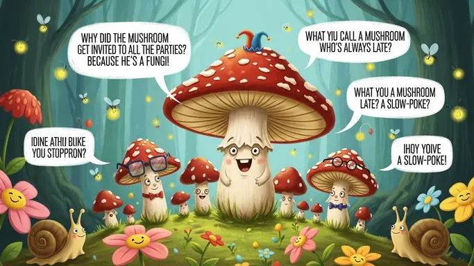 Silly Mushroom Jokes Kids Will Love