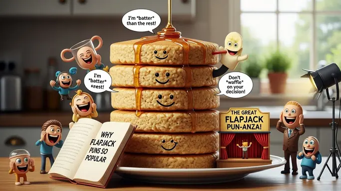 Why Flapjack Puns Are So Popular