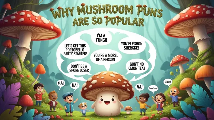 Why Mushroom Puns Are So Popular