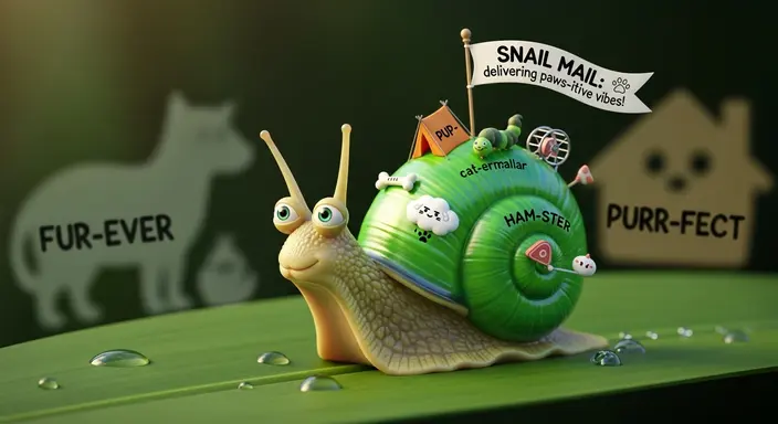  Animal Lover Snail Puns