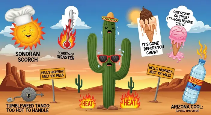 Arizona Heat Puns