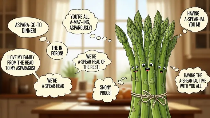 Asparagus Puns for Family