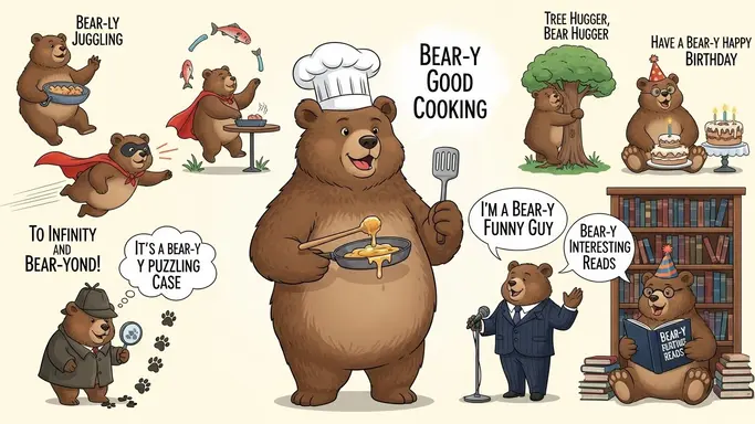 Bear Puns