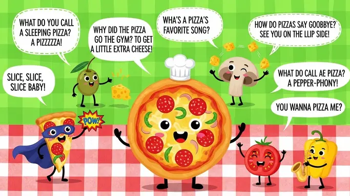 Best Pizza Puns Kids Love Most