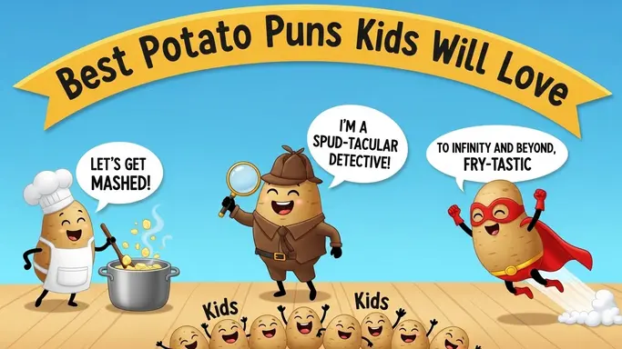 Best Potato Puns Kids Will Love