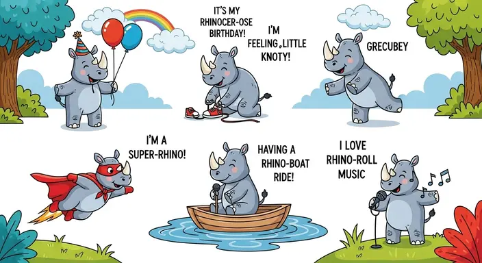 Best Rhino Puns for Kids