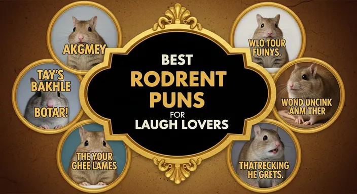 Best Rodent Puns for Laugh Lovers