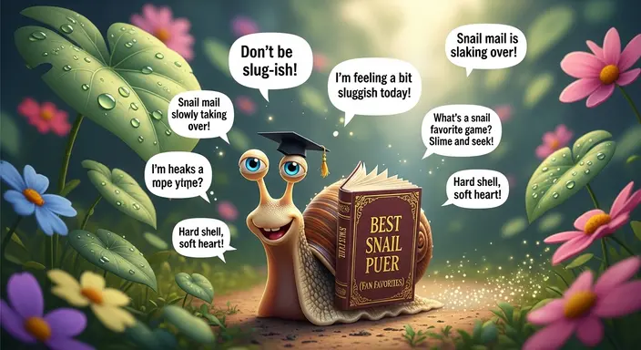Best Snail Puns Ever (Fan Favorites)