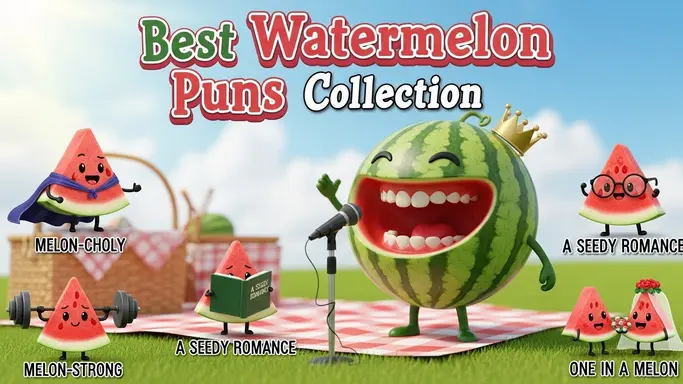 Best Watermelon Puns Collection