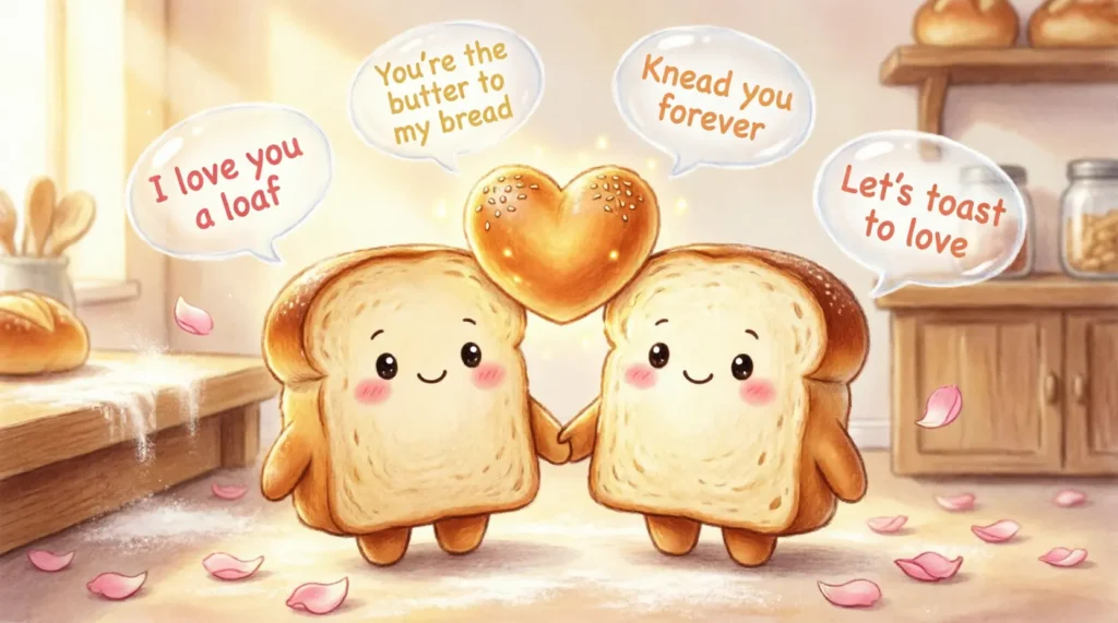 Bread Puns Love