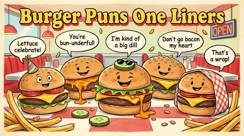 Burger Puns One Liners