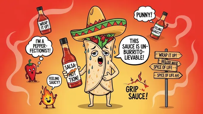 Burrito Hot Sauce Puns
