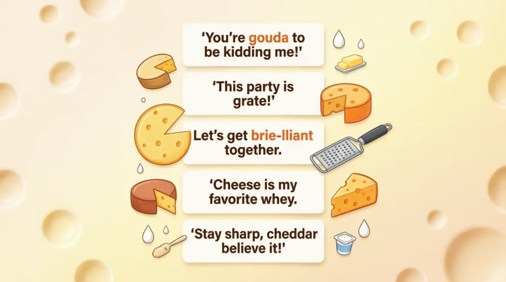 Cheese Puns One Liners