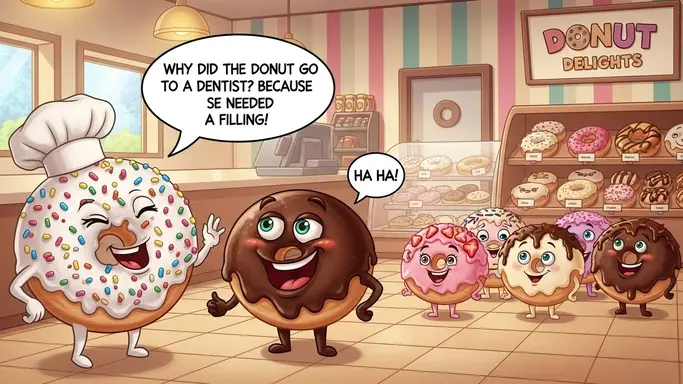 Clean Donut Jokes for Children