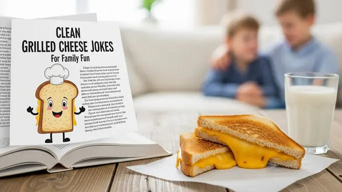 Clean Grilled Cheese Jokes for Family Fun