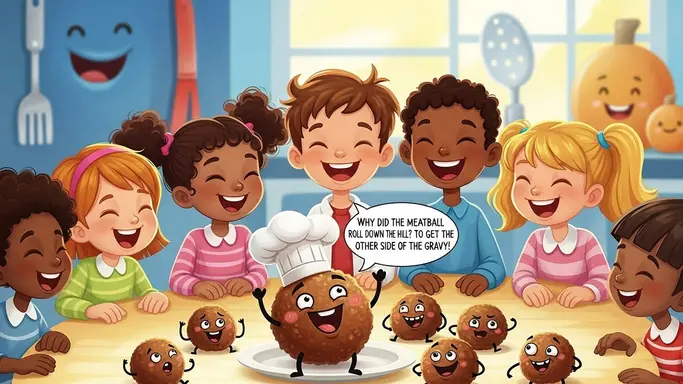 Clean Meatball Jokes Kids Love