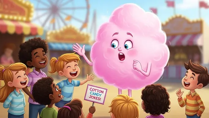 Cotton Candy Jokes for Kids