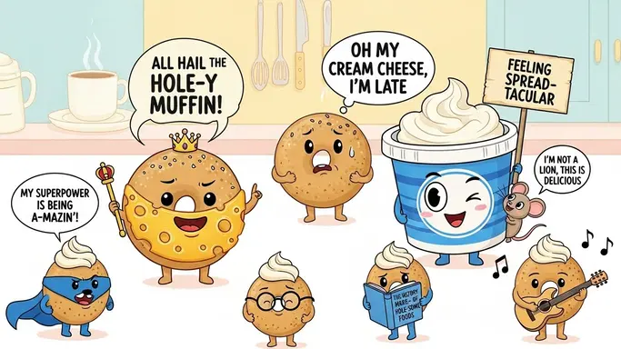 The Cream Cheese and Bagel Puns