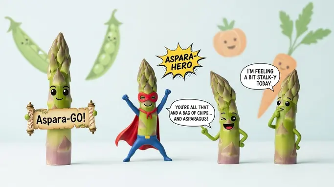 Cute Asparagus Puns