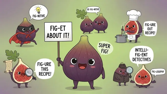 Cute Fig Puns for Captions