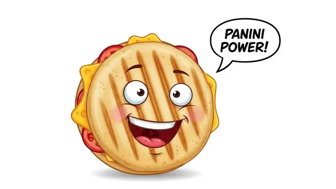 Cute Panini Captions for Kids