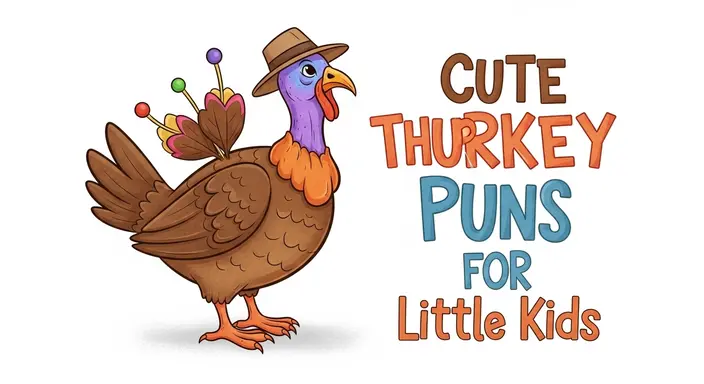 Cute Turkey Puns for Little Kids