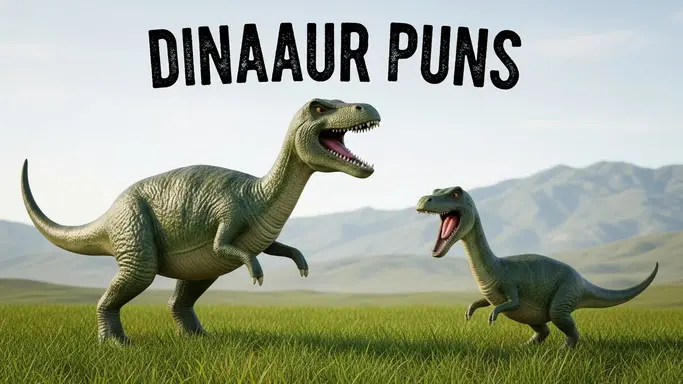 Dinosaur Puns