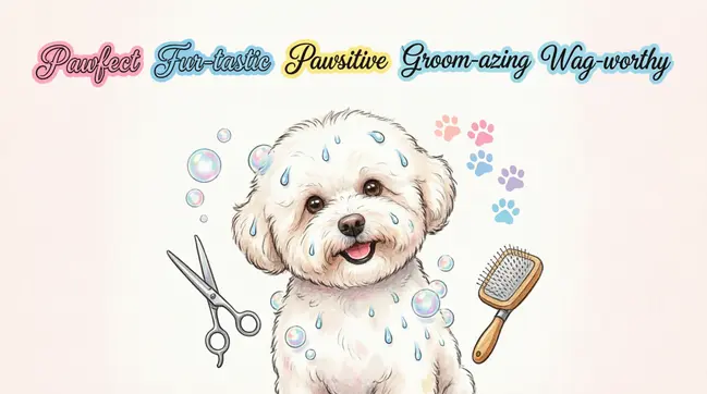 Dog Grooming Puns (One Word)