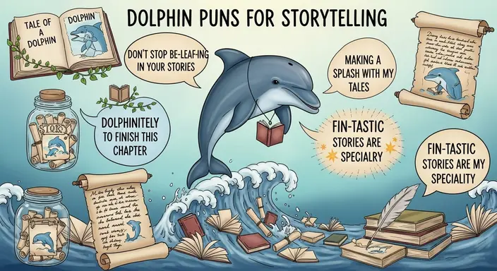 Dolphin Puns for Storytelling