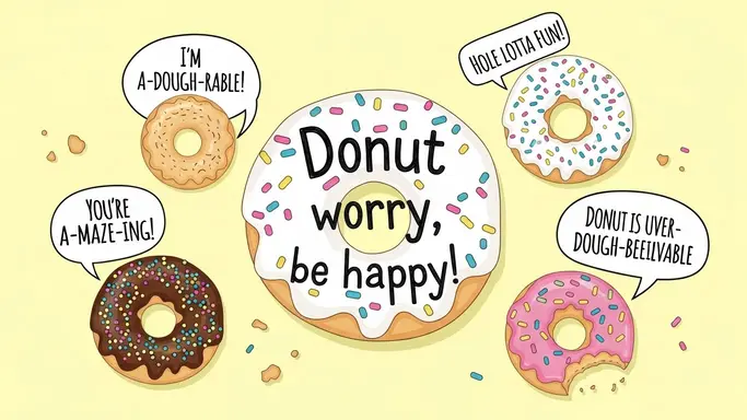 Donut Puns for Playful Conversations
