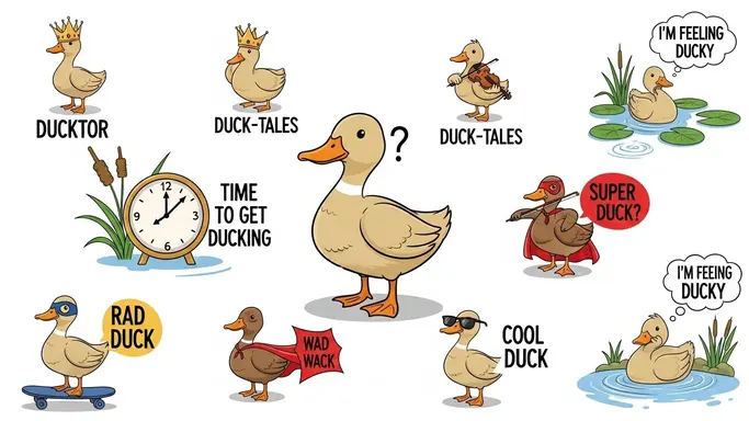 Duck Puns for Captions