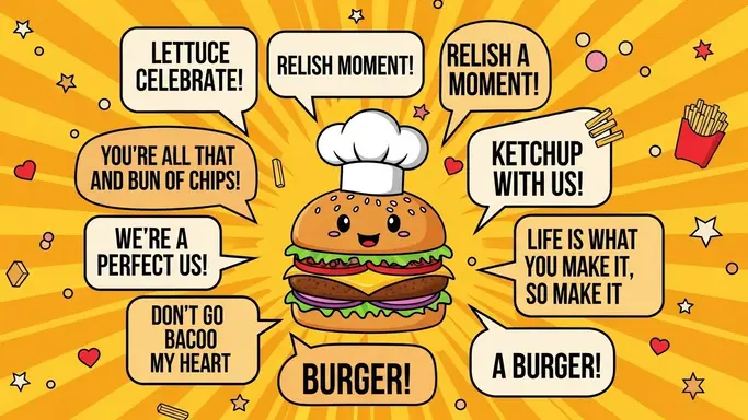 Family-Friendly Burger Puns