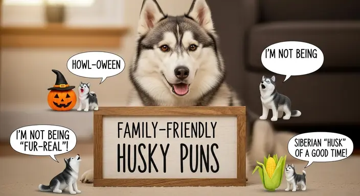 Family-Friendly Husky Puns
