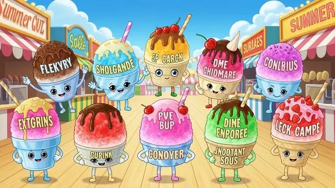Family-Friendly Snow Cone Puns