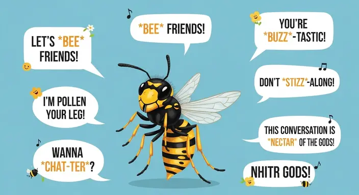 Friendly Wasp Puns for Conversations
