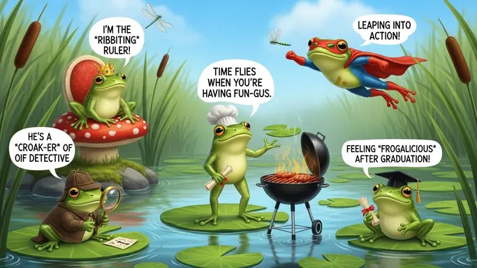 Frog Puns for Kids