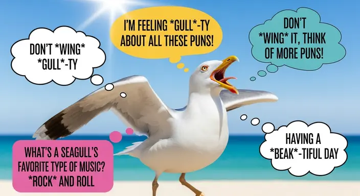 Fun Seagull Puns to Share