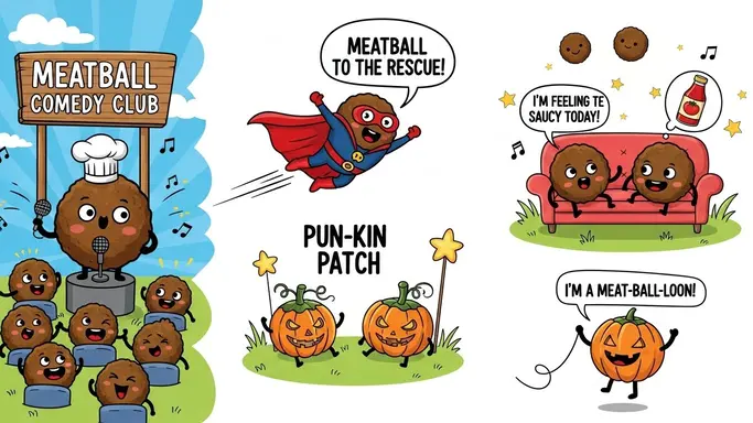 Funny Meatball Puns for Kids