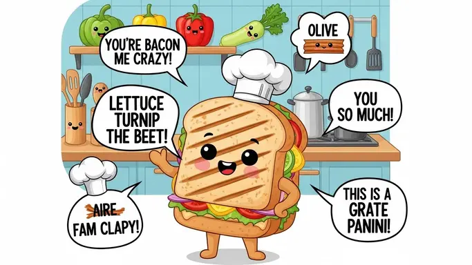 Funny Panini Puns for Kids