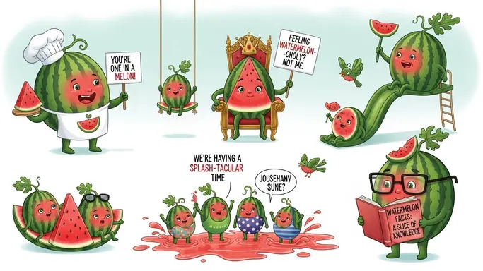 Funny Watermelon Puns for Kids