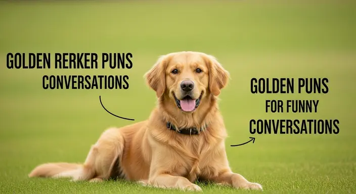 Golden Retriever Puns for Funny Conversations