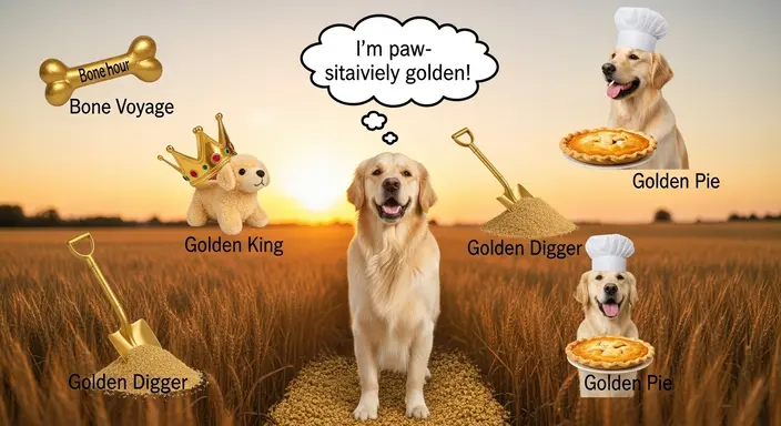 Golden Retriever Puns